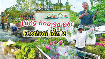 Làng Hoa Sa Đéc 2026, Festival lần 2 hoa đẹp giá bình dân xuất hiện rất nhiều|TrNQ
