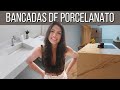 TUDO SOBRE NOSSAS BANCADAS DE PORCELANATO