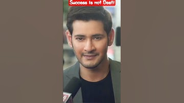 SUCCESS IS NOT DESTINATION | SUCCESS IS A JOURNEY | #shortsfeed #maharshi  #shortsvideo#mahesh !