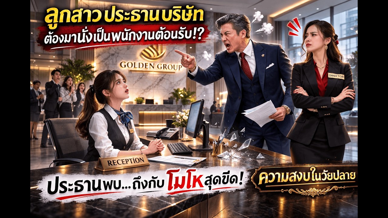 ฉันถูกผู้อำนวยการคนใหม่สั่งย้ายไปที่เคาน์เตอร์ต้อนรับ เมื่อท่านประธานกลุ่มบริษัทมาตรวจงาน...