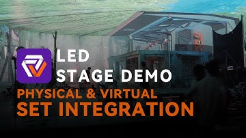 How Does Virtual Production Change Film Sets? Watch this: (Physical and Virtual Set Integration)