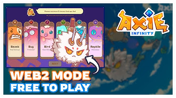 FREE TO PLAY AXIE INFINITY CLASSIC | WEB2 MODE TUTORIAL