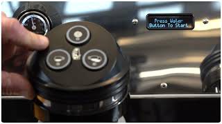 Strada AV_ Tutorial on programming the hot water dose