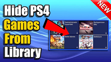 How to Hide PS4 Games From Library (Easy Method)