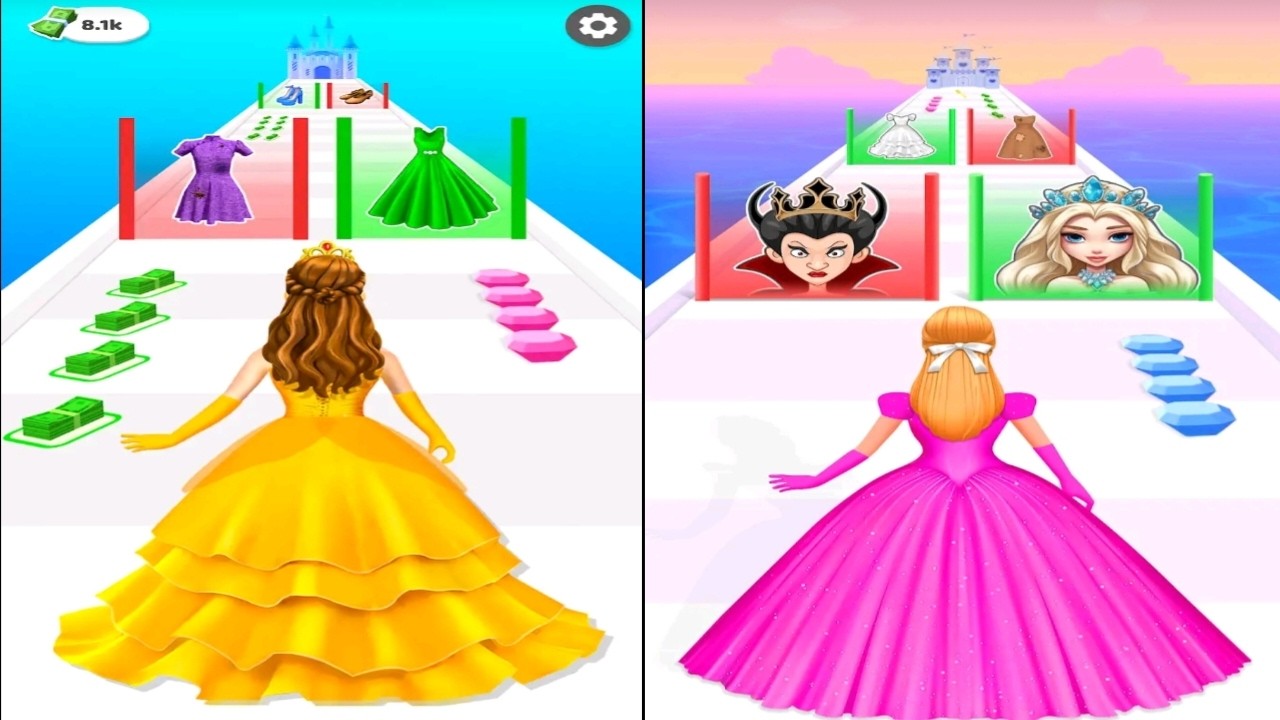 Princess Race : Wedding Games - Walkthrough All levels gameplay ...