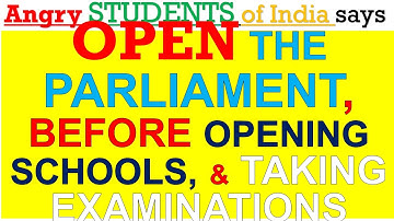 CANCEL ICSE/ISC BOARD EXAMS 2020/Open the Parliament before Conducting Board Exams 2020/#cancelexams