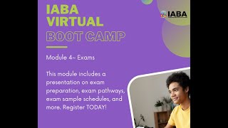 2022 IABA Virtual Boot Camp- Session 4 (Exams) screenshot 3