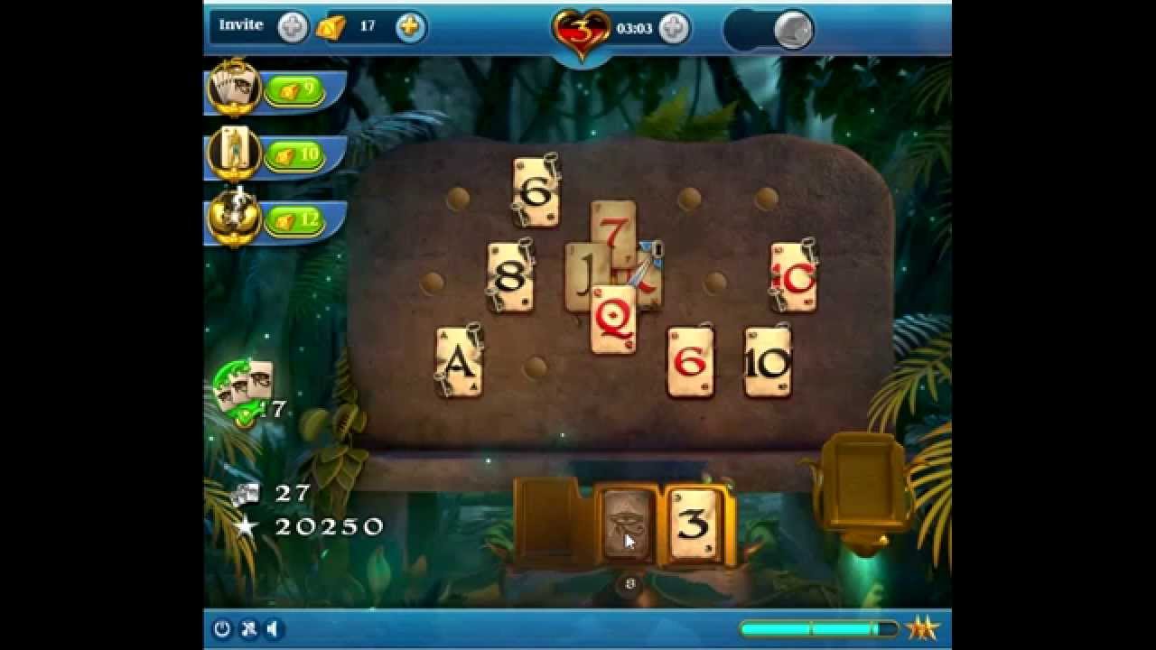 Pyramid solitaire Saga level 104, 3 stars 😈