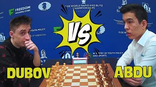 DUBOV VS ABDUSATTOROV || World Blitz Chess 2023  R16