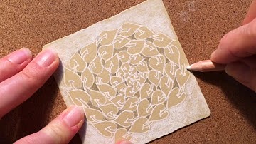 Zentangle® Project Pact #01 - Pokeleaf