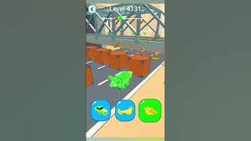 Shape shifting2 game level #4121  hyper casual game #shapeshifting  #gameplay #gaming #shortvideo