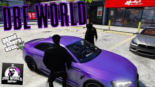 First Day in DBE WORLD RP!!..Day in the Life UK GTA RP