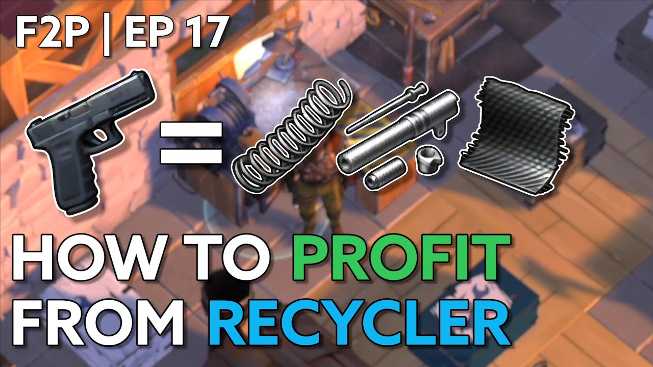 Как получить прибыль от Recycler, будучи игроком F2P! | F2P EP 17 | Last Day On Earth: Survival |