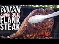 Epic Bourbon Flank Steak Recipe | SAM THE COOKING GUY 4K