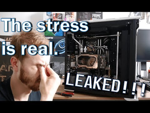 My Overkill Watercooled PC LEAKED! - Tech Vlog