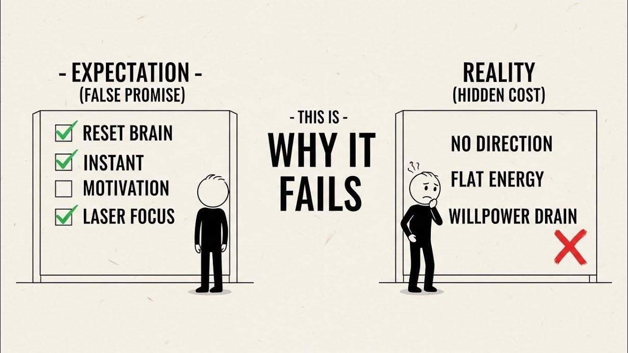 Почему детоксикация от дофамина не удаётся почти всем, кто её пробует