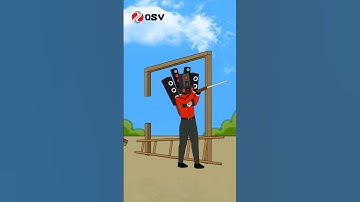 Titan Cameraman x Titan Speaker Man SUS 🤣 Part 3 #shorts