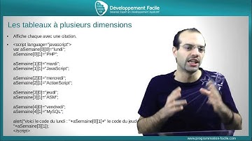 Utilisez la puissance des tableaux array à plusieurs dimensions avec JavaScript