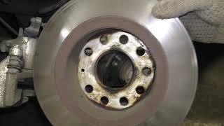 Rear brake disk replacement - Skoda Octavia MK3-MK4