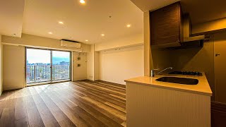 【ルームツアー】カウンターキッチン付きの眺望の良いお部屋。ファミリーにもおすすめの2LDKの間取り。「ルフォンプログレ滝野川」