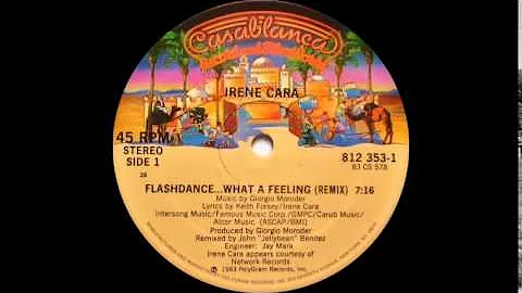 Irene Cara - Flashdance... What A Feeling (Extended Version) Casablanca Records 1983