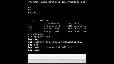 How to Configure DHCP in CISCO Router? #ciscotraining