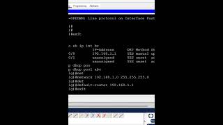 How to Configure DHCP in CISCO Router? #ciscotraining