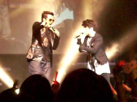 100212 FANCAM Kim Tae Woo Son Ho Young The First Concert Chicago