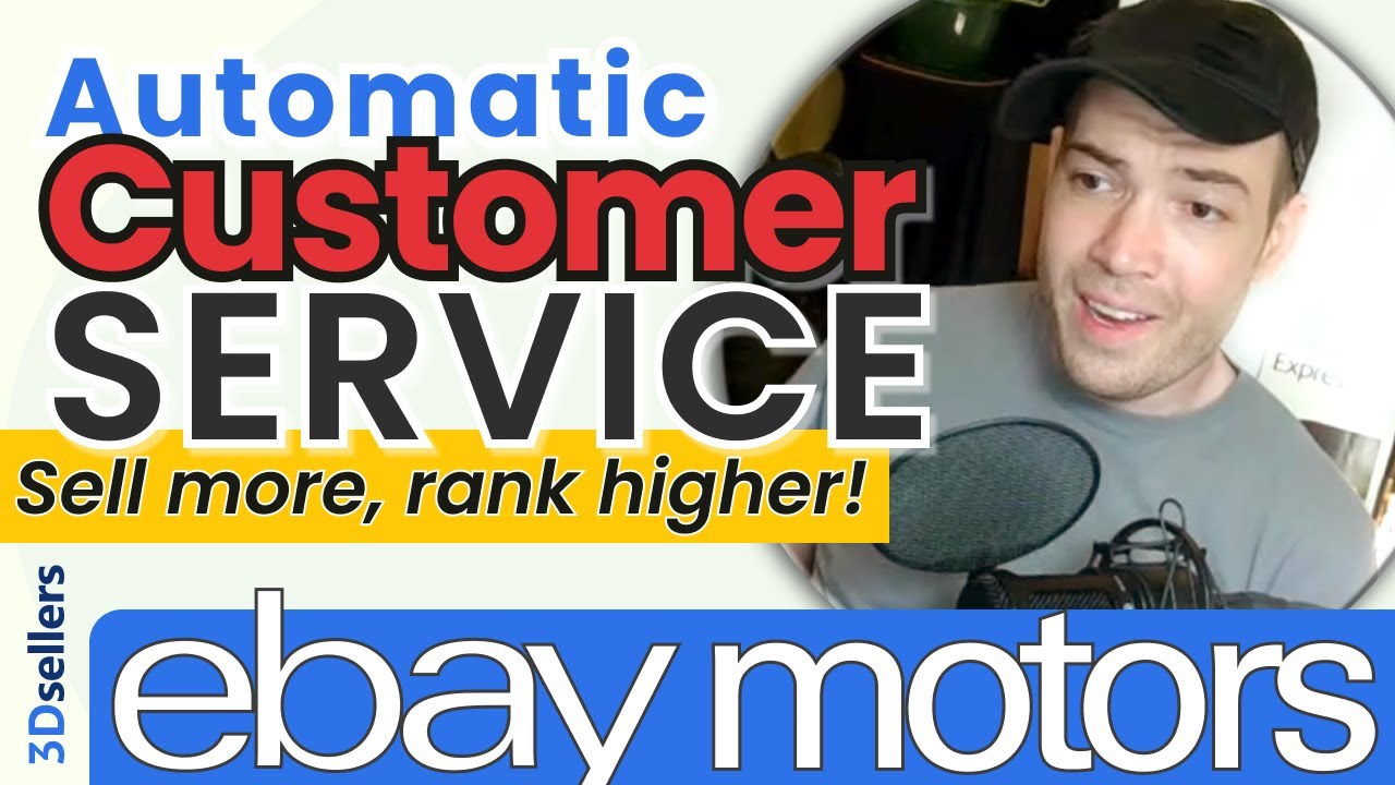 Automate eBay Motors Seller Customer Support Part 3 /3 3Dsellers eBay Motors Explainer