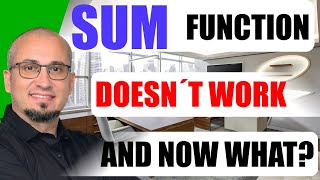 ✅Why SUM Function Does Not Work?
