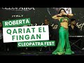 Roberta Gazzetta QARIAT EL FINGAN Cleopatra Fest 2026 Egypt قارئة الفنجان الرقص الشرقي