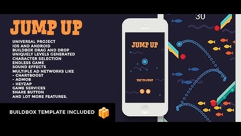 Jump Up Buildbox source code - sellmyapp.com
