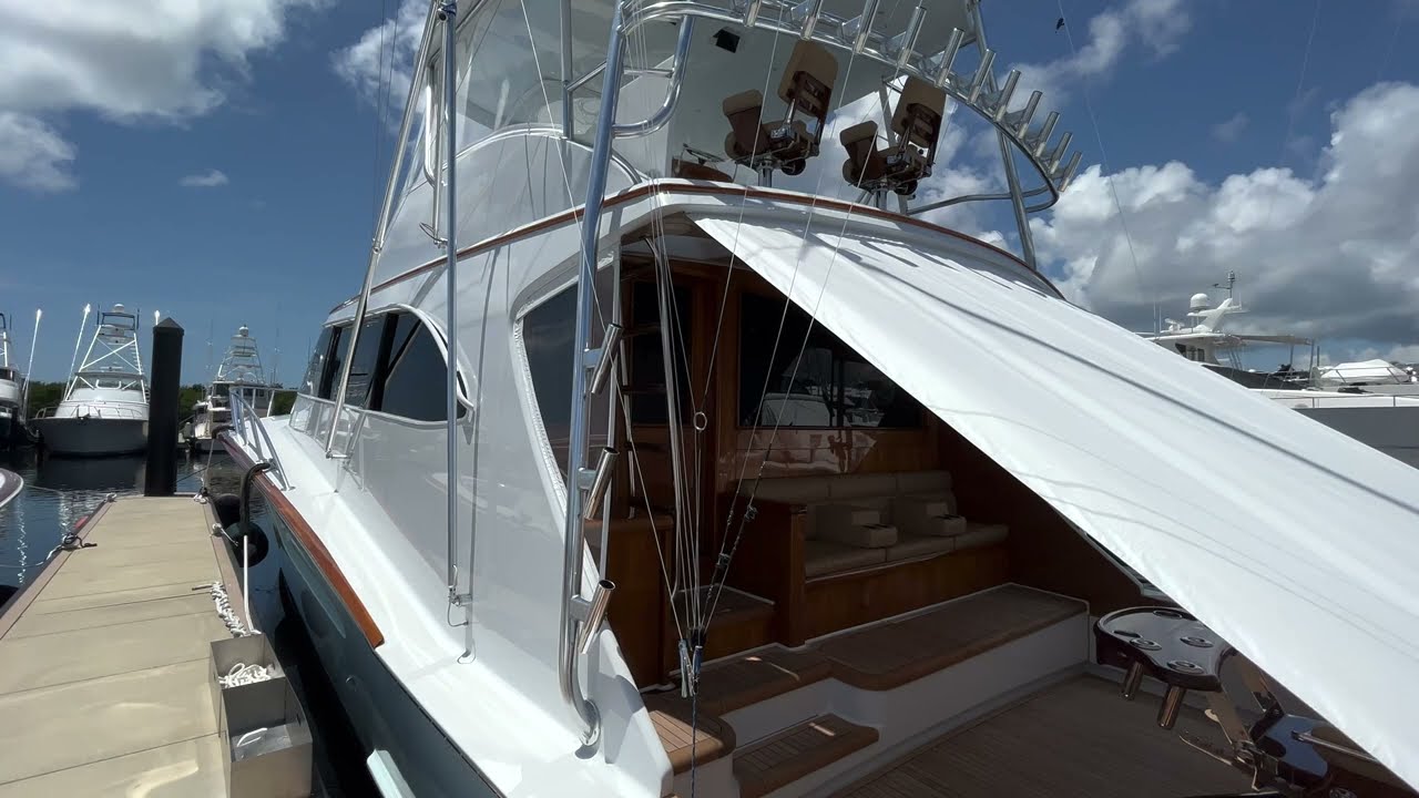 2017 Weaver 70’ Sportfish - For Sale with HMY Yachts