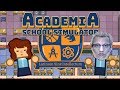 محاكي المدرسه | صار عندي مدرسه للزاحفين #1 !  Academia School Simulator