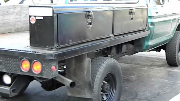 4BT Cummins Cold Start 1977 F250