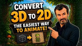 Convert 3D to 2D - the Easiest Way to Animate Sprites