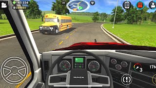 Truck Simulation 19 #11 - Glass Jars Cargo Delivery! Truck Games | Ios Android Gameplay screenshot 1