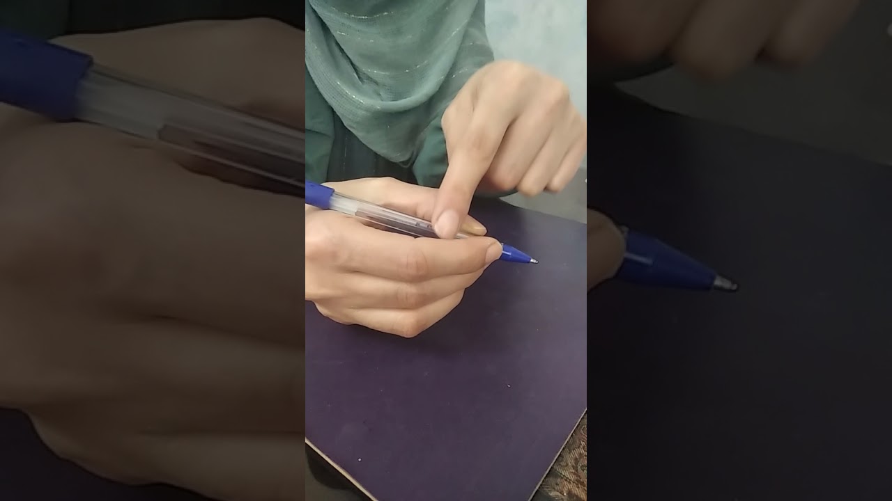 آموزش خط تحریری با خودکار نکته به نکته جلسه اول