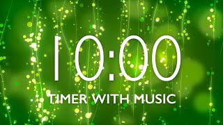 10 Minute Timer with Relaxing Music and Alarm 🎵⏰