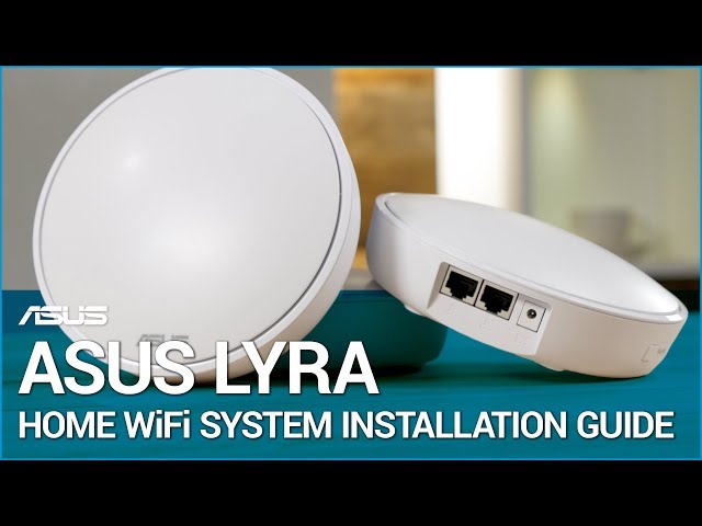 How to Set Up Your ASUS Lyra Whole Home Mesh Networking System - YouTube