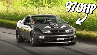MAD JDM Cars Leaving Japshow 2023! - 970HP 300ZX, R34 GTRs, BOOSTED Type R etc