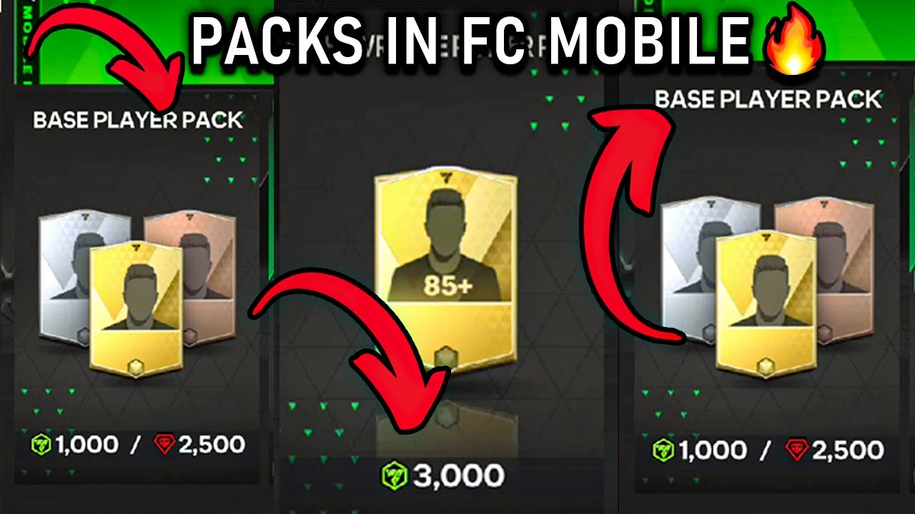 PACK OPENING IN FC MOBILE FOR FIRST TIME 😁 - YouTube