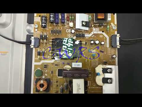 Samsung UA43J5500 board testing video