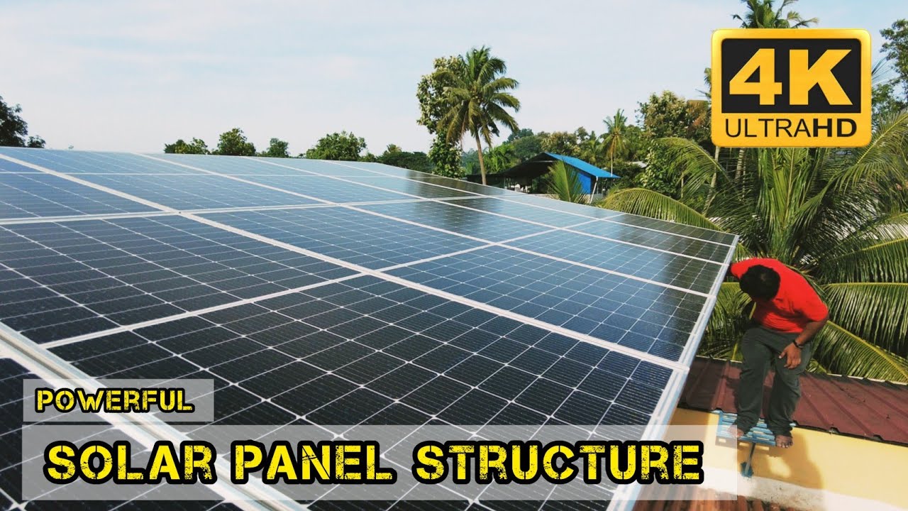 Solar Panel Structure work and Tips - YouTube