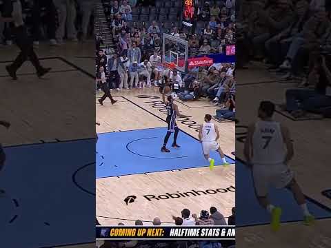 Coward goes deep for Aldama #nba