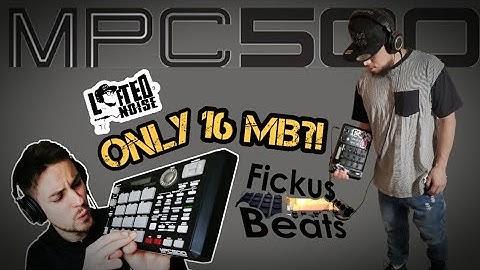 Akai MPC 500 Beatmaking x 16 MB Ram Challenge! x Lifted Noise