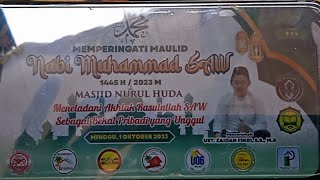 Masjid Nurul Huda MEMPRINGATI maulid nabi muhamad saw