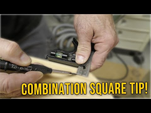 Would you do this to your combination square?