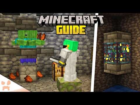 Easy Zombie Spawner XP Farm! - Minecraft 1.20 Guide (Survival Lets Play #9)