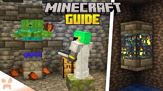 Easy Zombie Spawner XP Farm!  Minecraft 1.20 Guide (Survival Lets Play #9)